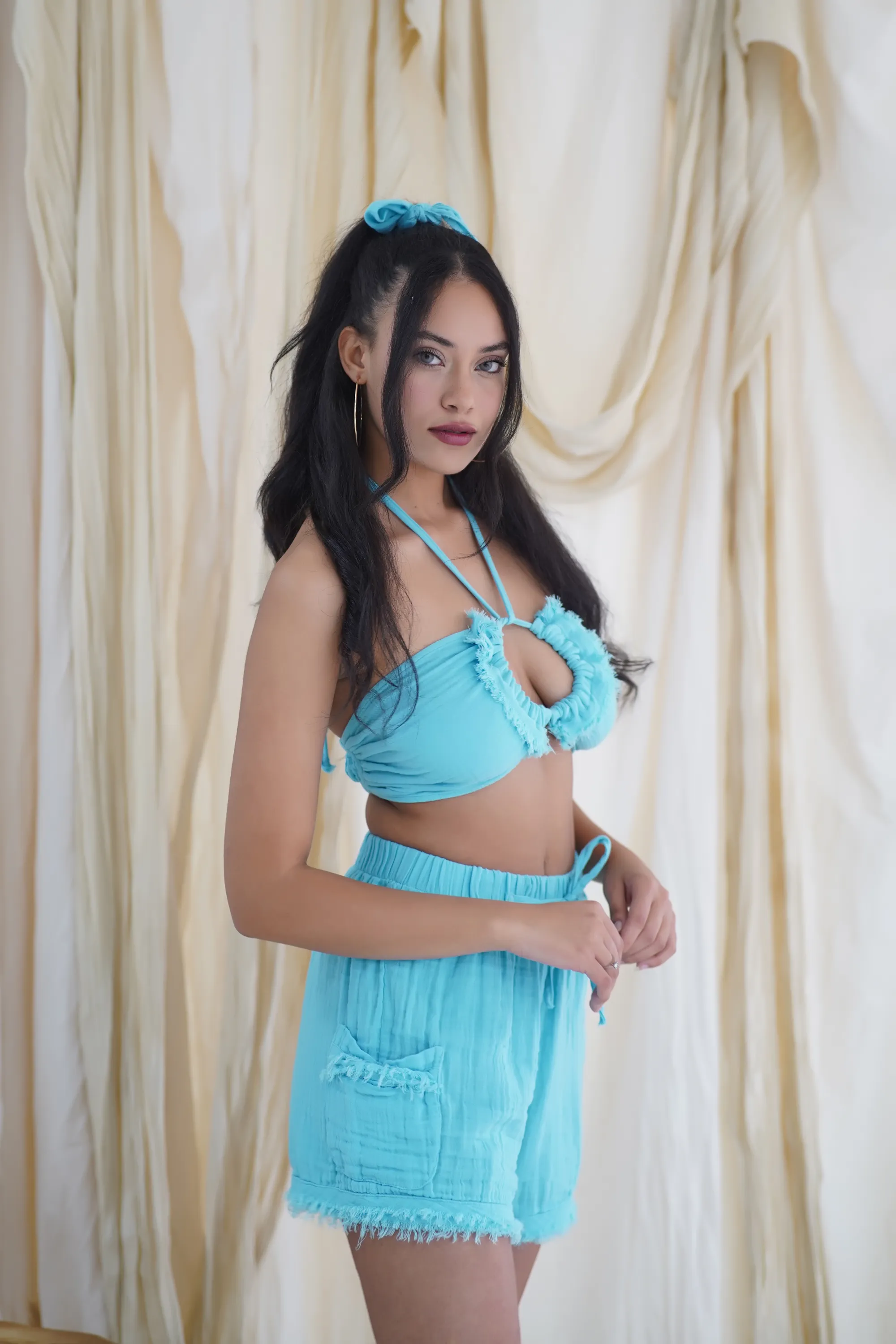 Ring Bustier / Turquoise