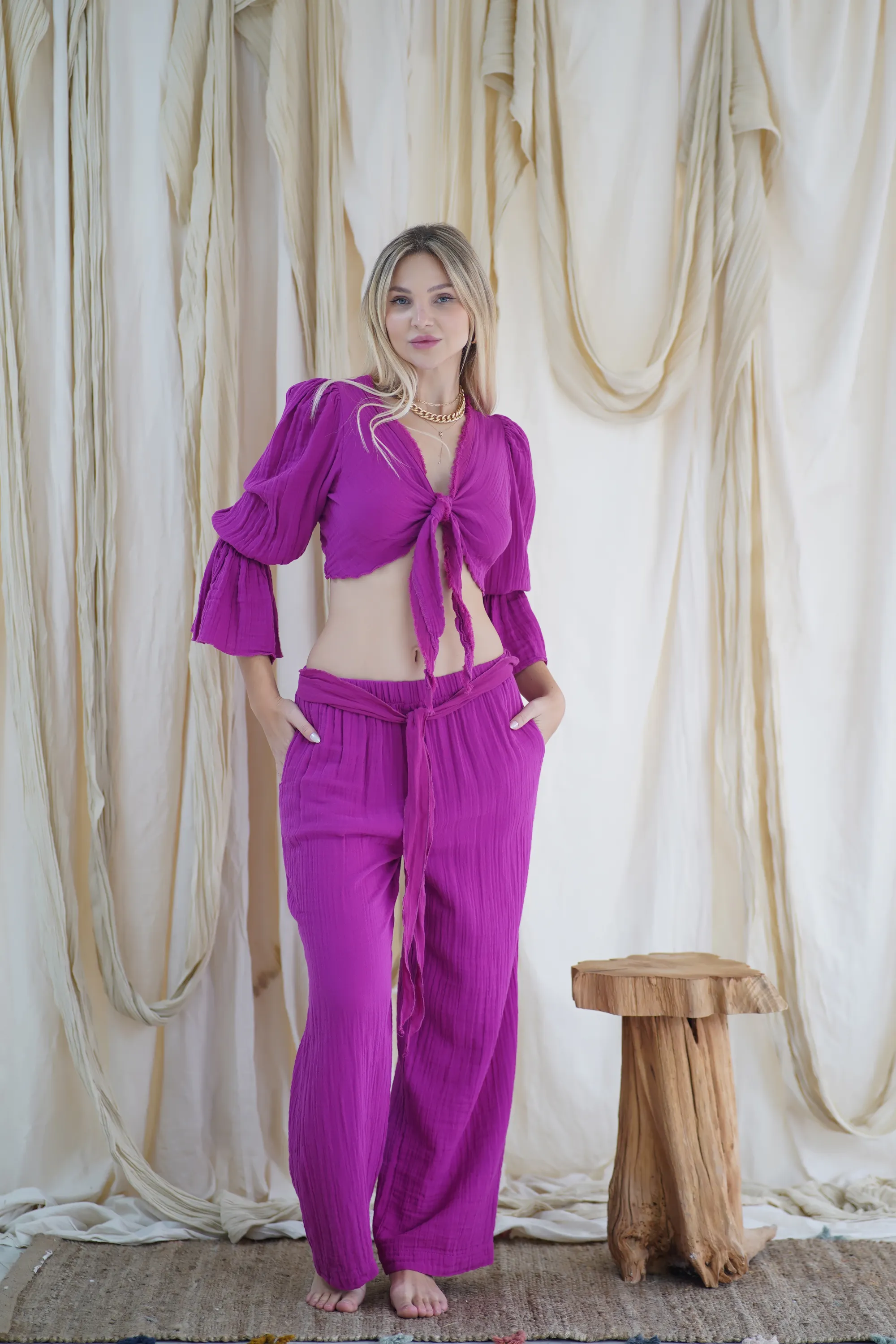 Pants / Fuchsia